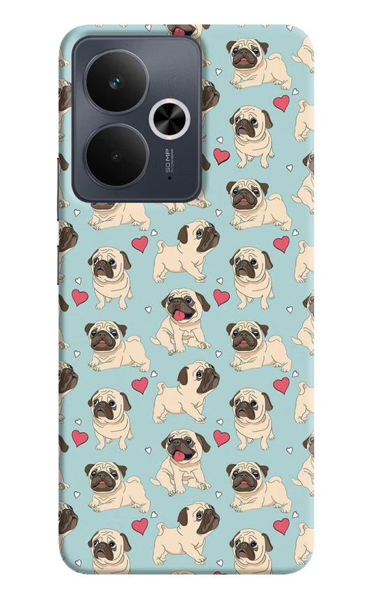 Pug Dog Realme 14T 5G Hard Case Back Cover by Casekaro