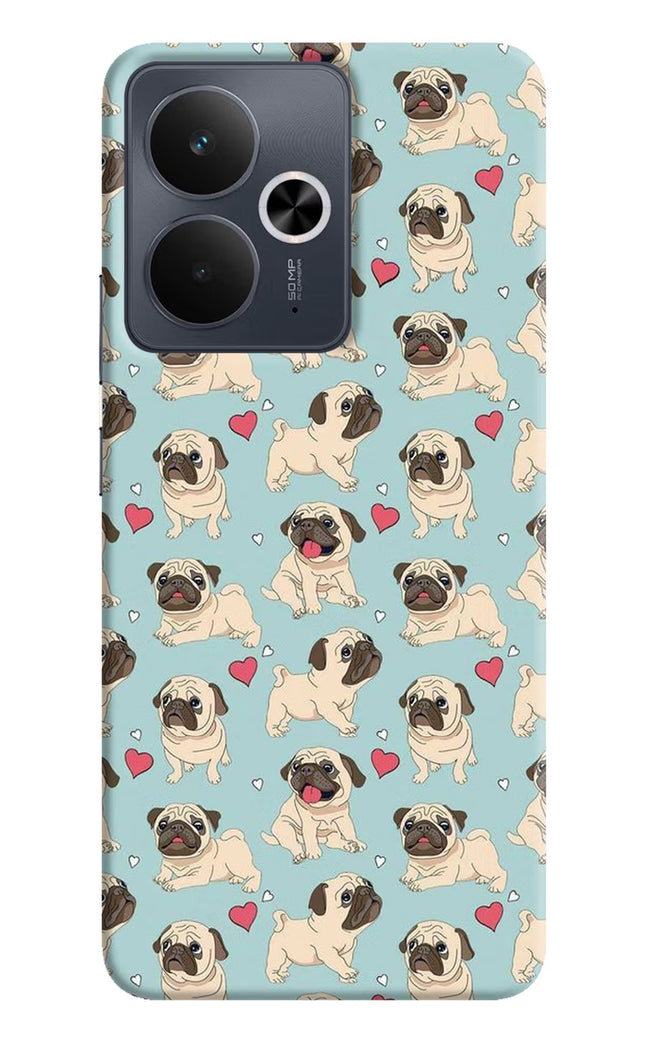 Pug Dog Realme 14T 5G Hard Case Back Cover by Casekaro