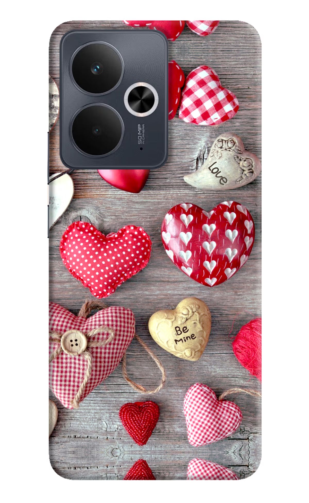 Love Wallpaper Realme 14T 5G Hard Case Back Cover by Casekaro