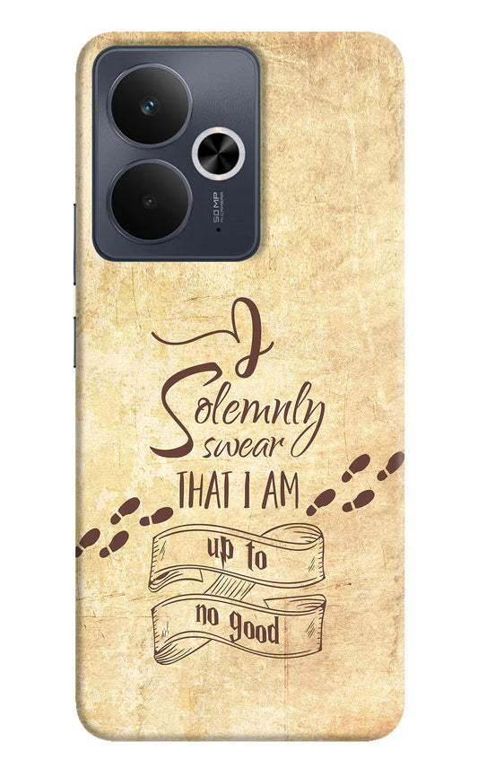 I Solemnly swear that i up to no good Realme 14T 5G Hard Case Back Cover by Casekaro