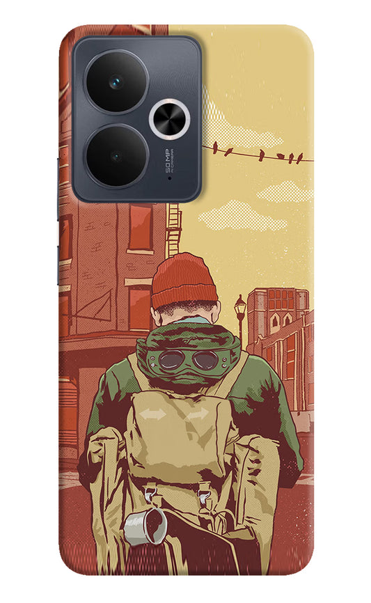 Adventurous Realme 14T 5G Hard Case Back Cover by Casekaro