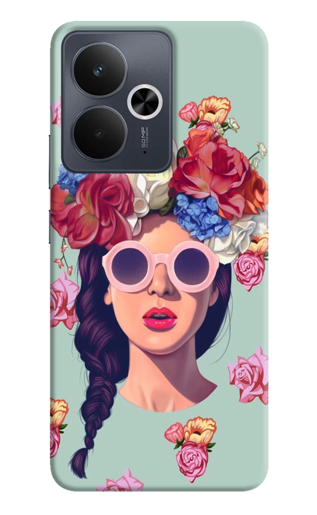 Pretty Girl Realme 14T 5G Hard Case Back Cover by Casekaro