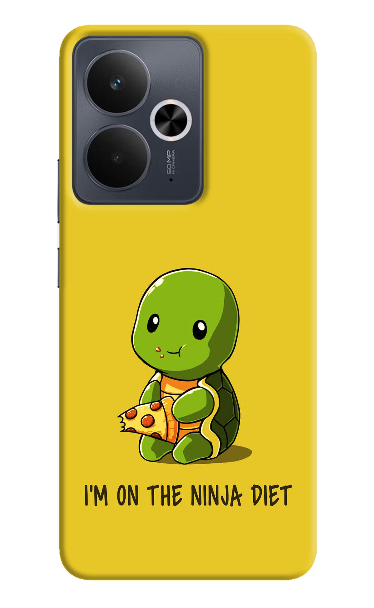 I'm on Ninja Diet Realme 14T 5G Hard Case Back Cover by Casekaro