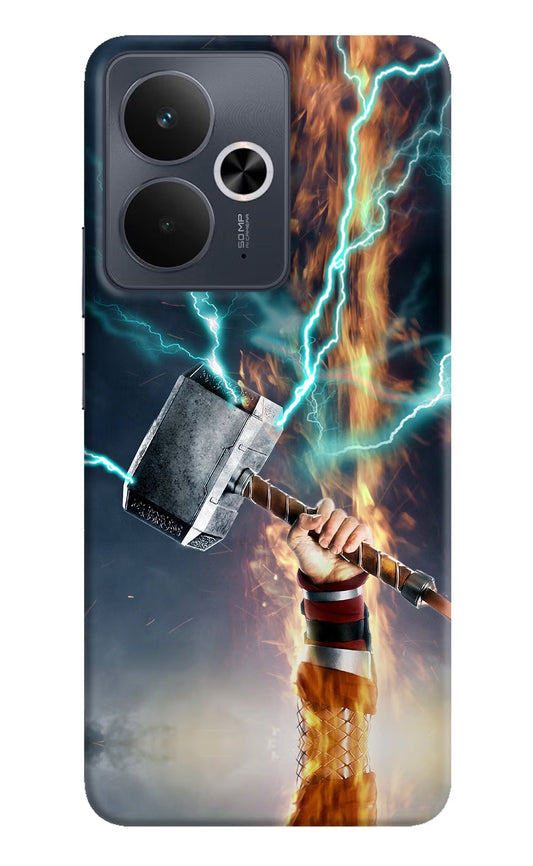 Thor Hammer Mjolnir Realme 14T 5G Hard Case Back Cover by Casekaro