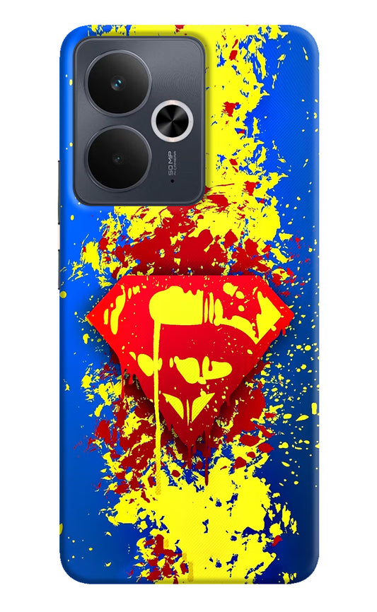Superman logo Realme 14T 5G Hard Case Back Cover by Casekaro
