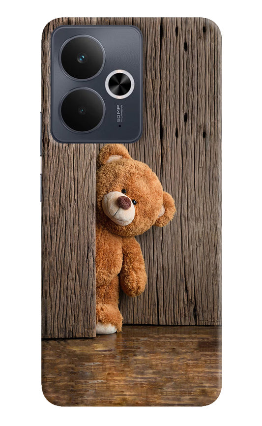 Teddy Wooden Realme 14T 5G Hard Case Back Cover by Casekaro