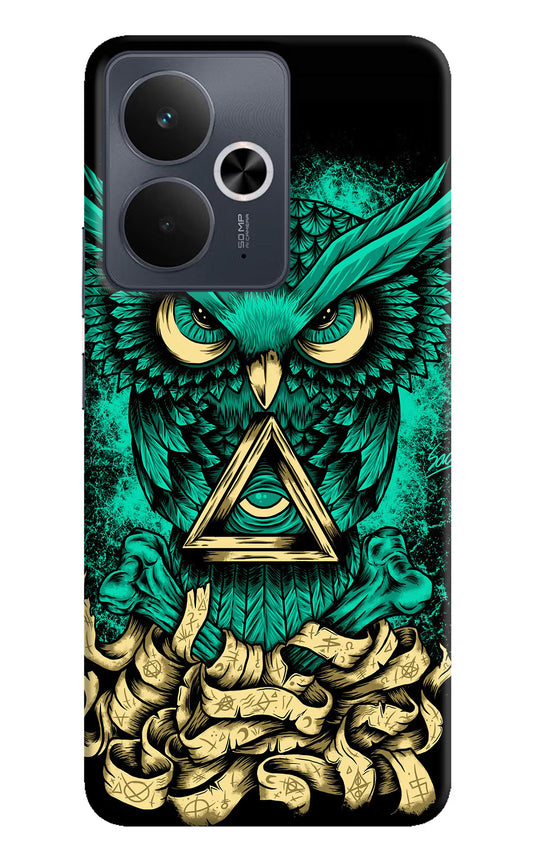 Green Owl Realme 14T 5G Hard Case Back Cover by Casekaro