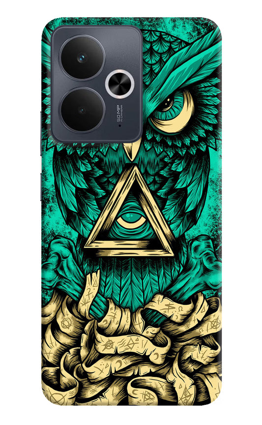 Green Owl Realme 14T 5G Hard Case Back Cover by Casekaro