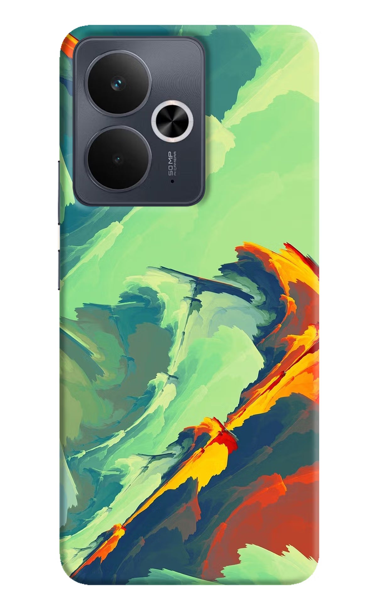 Paint Art Realme 14T 5G Hard Case Back Cover by Casekaro