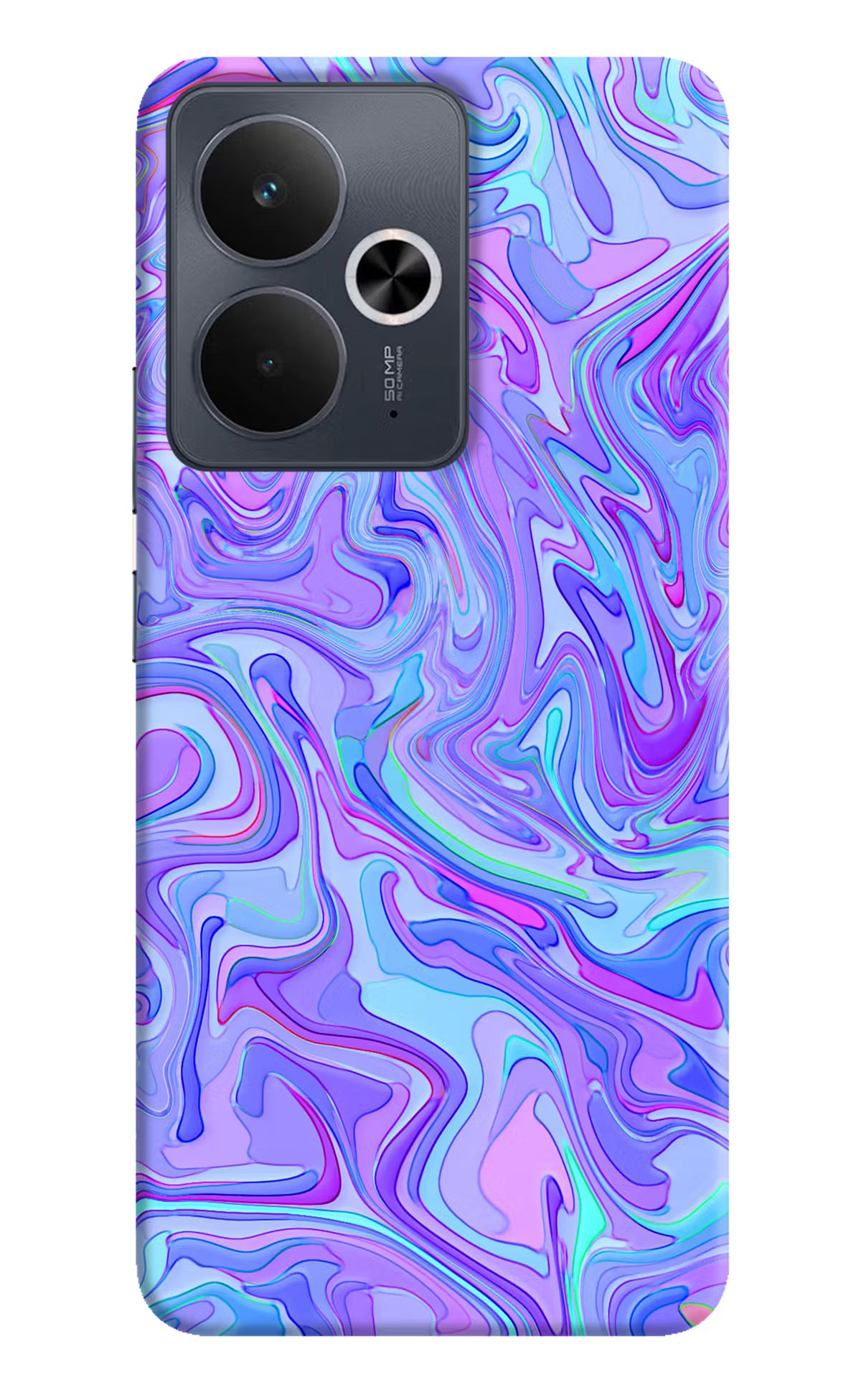 Glitter Realme 14T 5G Hard Case Back Cover by Casekaro