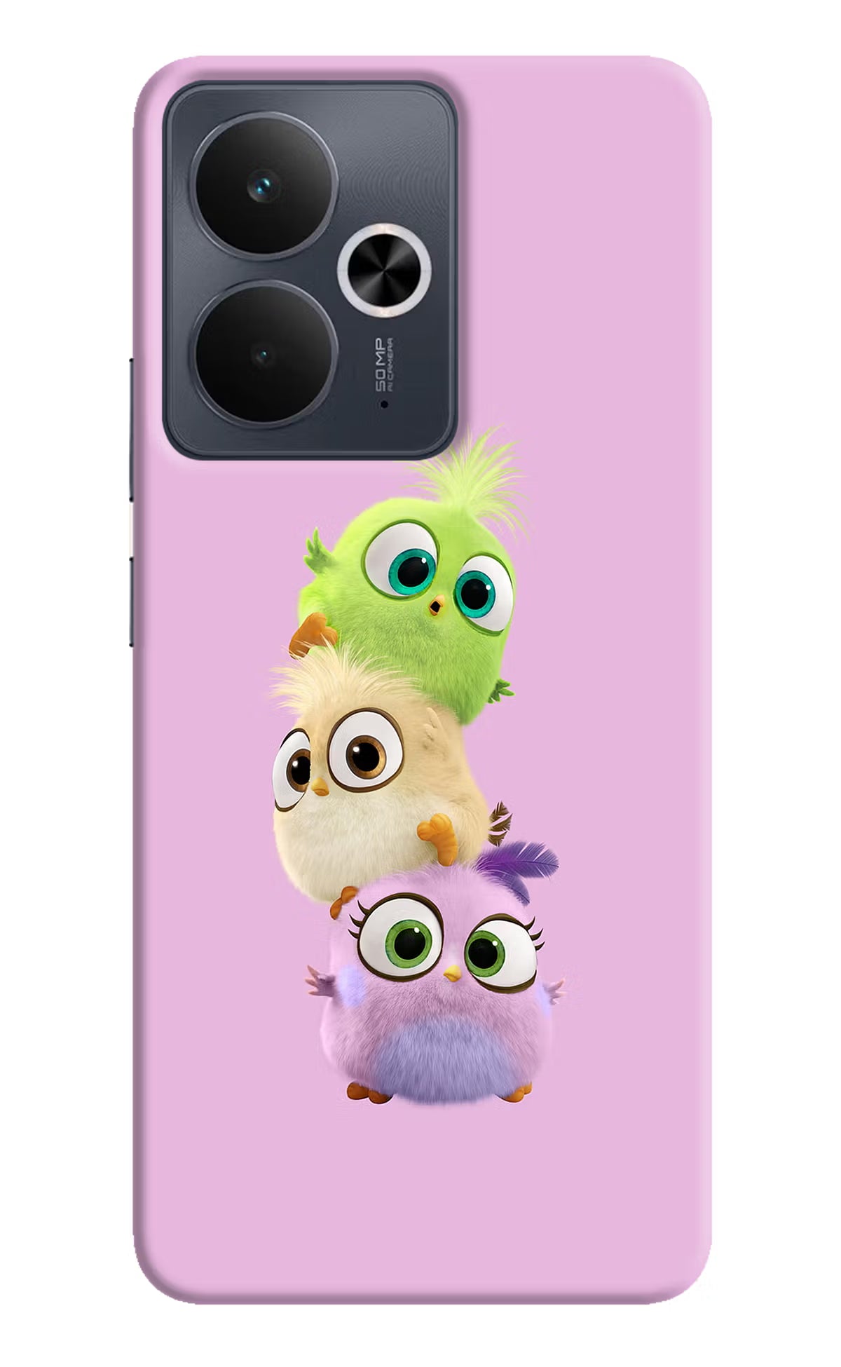 Cute Little Birds Realme 14T 5G Hard Case Back Cover by Casekaro