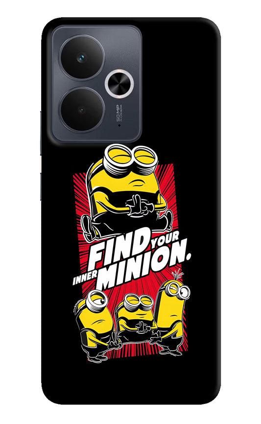 Find your inner Minion Realme 14T 5G Hard Case Back Cover by Casekaro