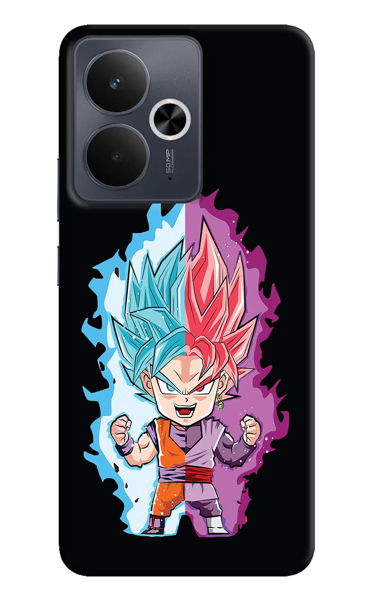 Chota Goku Realme 14T 5G Hard Case Back Cover by Casekaro