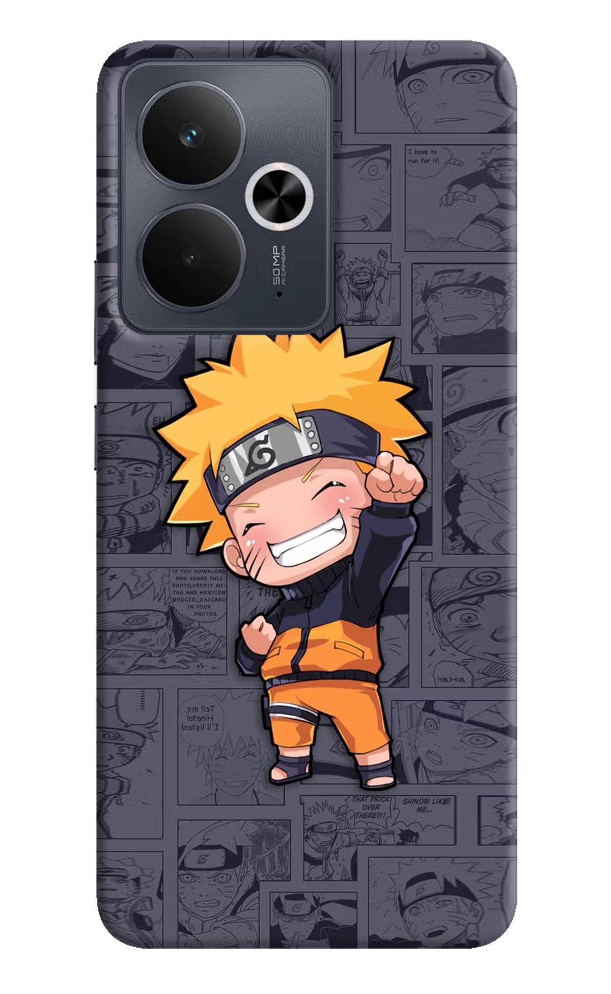 Chota Naruto Realme 14T 5G Hard Case Back Cover by Casekaro
