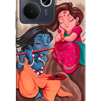 Radhe Krishna Realme 14T 5G Hard Case Back Cover by Casekaro