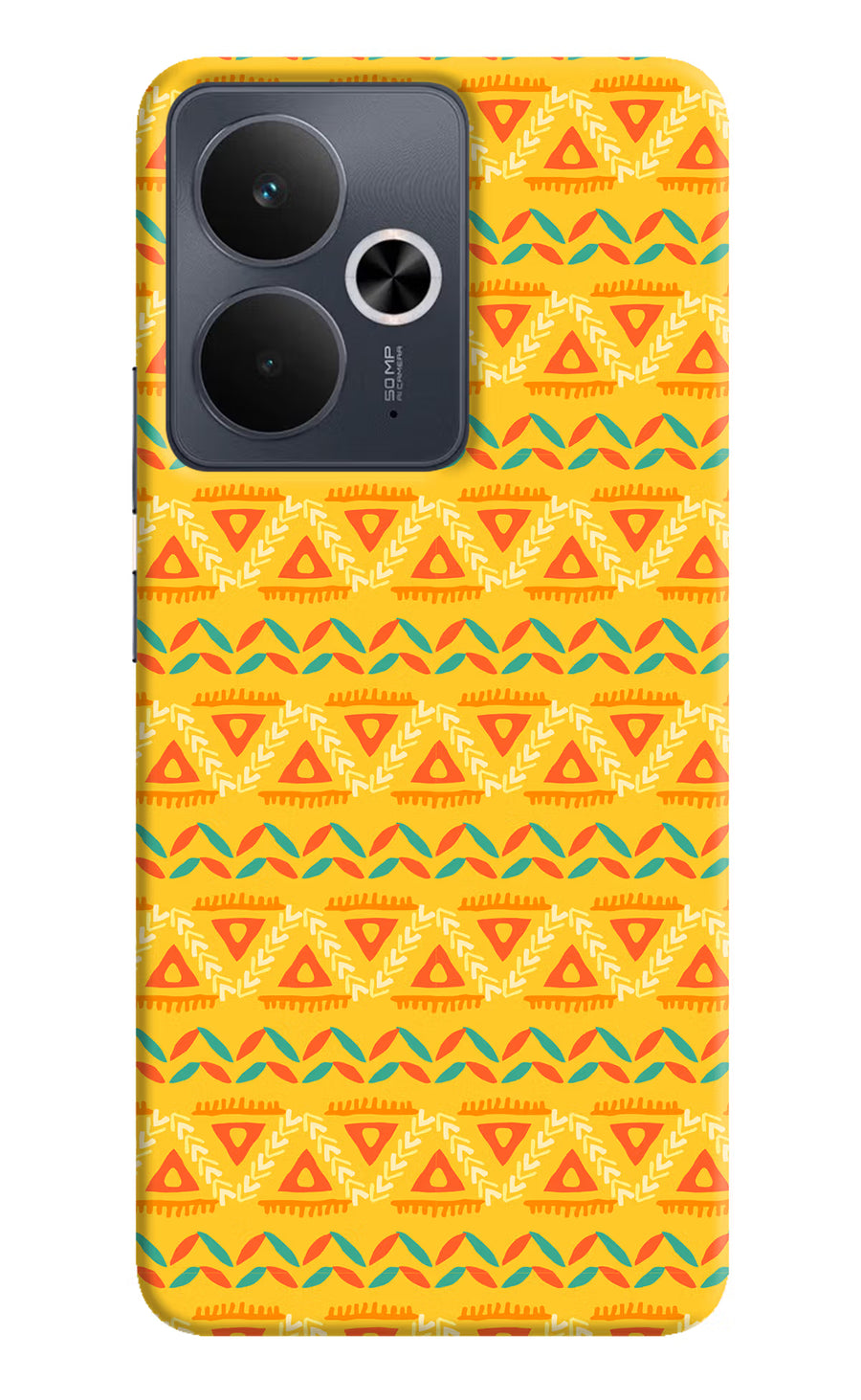 Tribal Pattern Realme 14T 5G Back Cover, Hard case