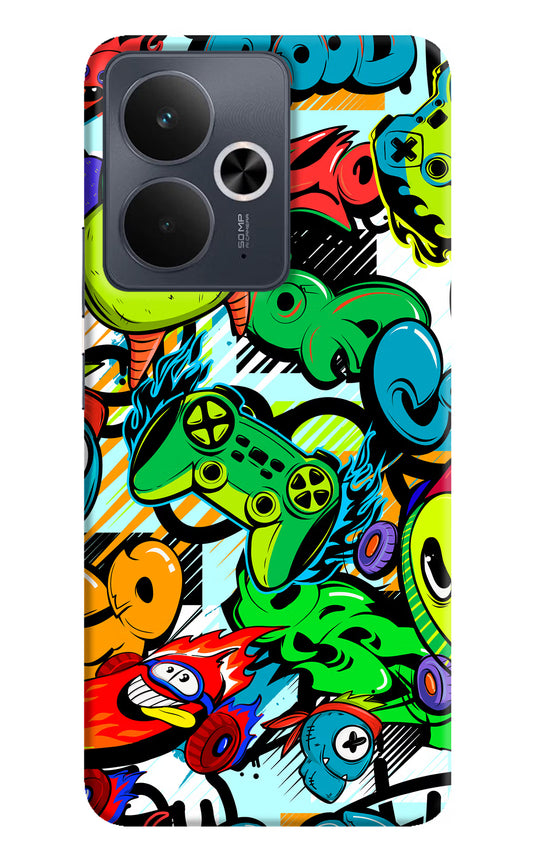 Game Doodle Realme 14T 5G Hard Case Back Cover by Casekaro