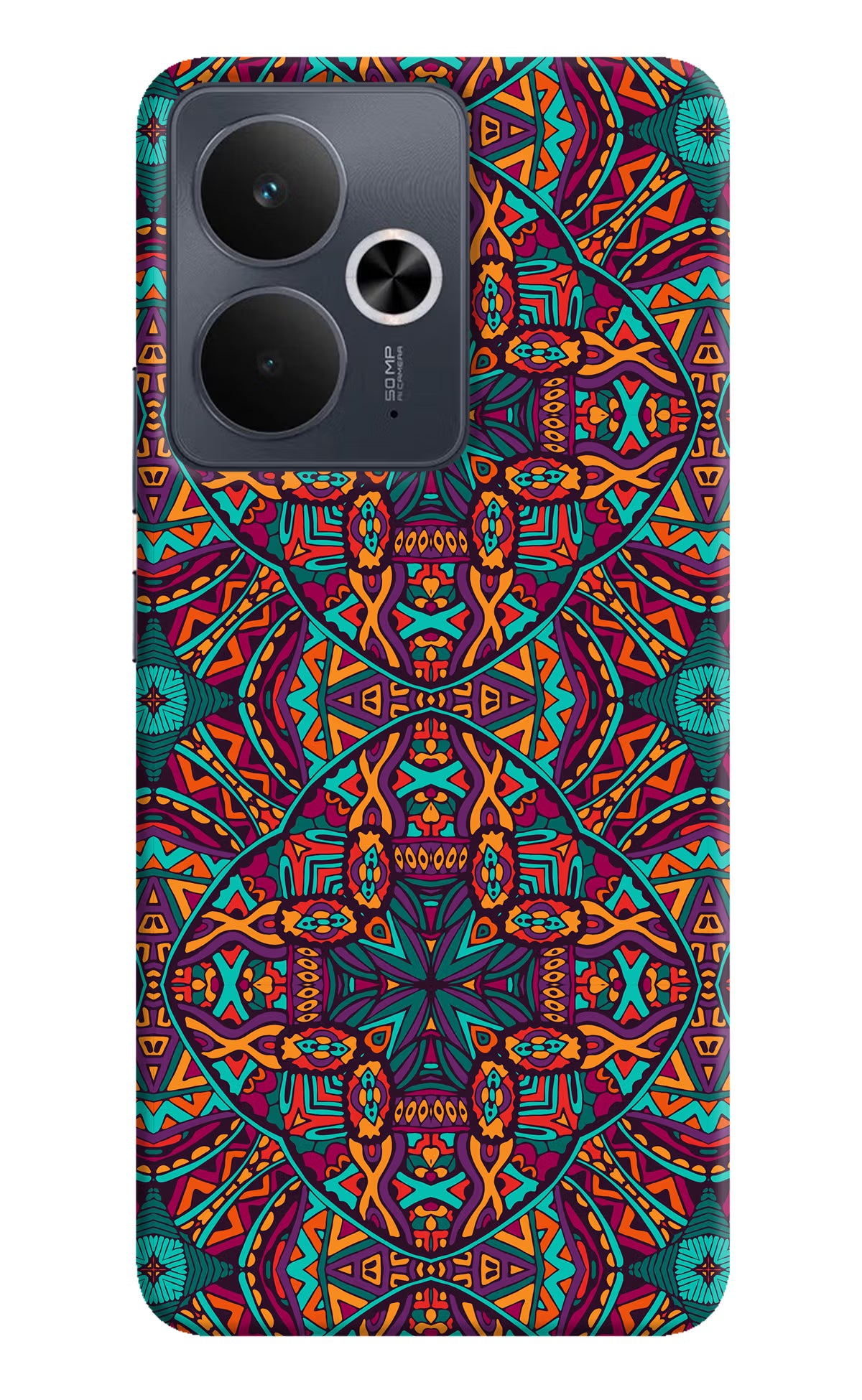 Colour Mandala Realme 14T 5G Hard Case Back Cover by Casekaro