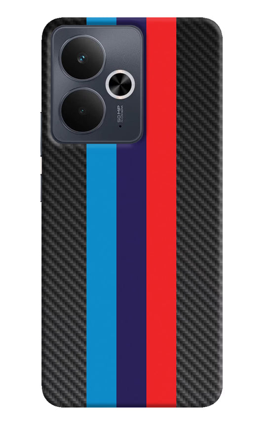 BMW Stripes Pattern Realme 14T 5G Hard Case Back Cover by Casekaro