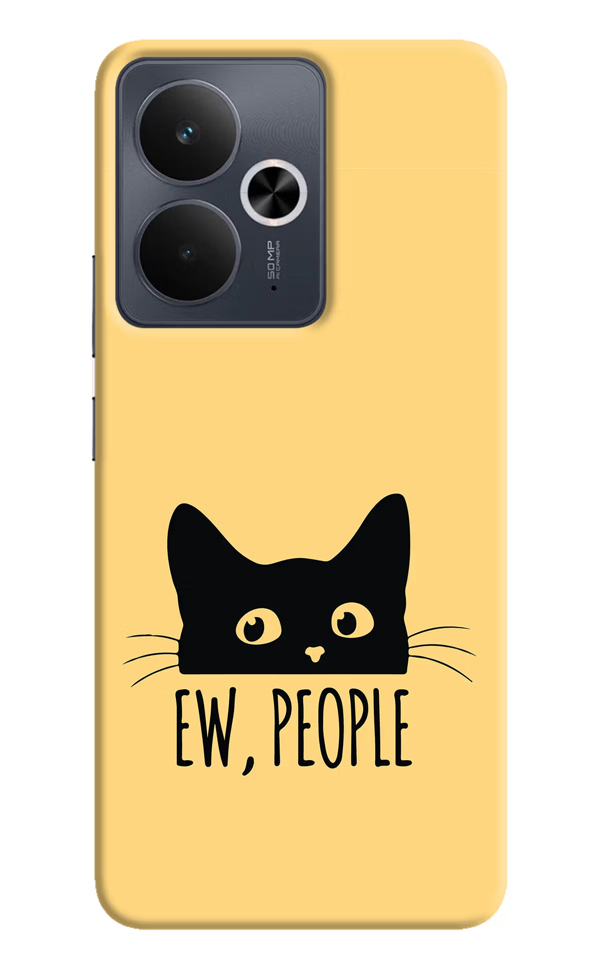 Ew People Catitude Realme 14T 5G Hard Case Back Cover by Casekaro