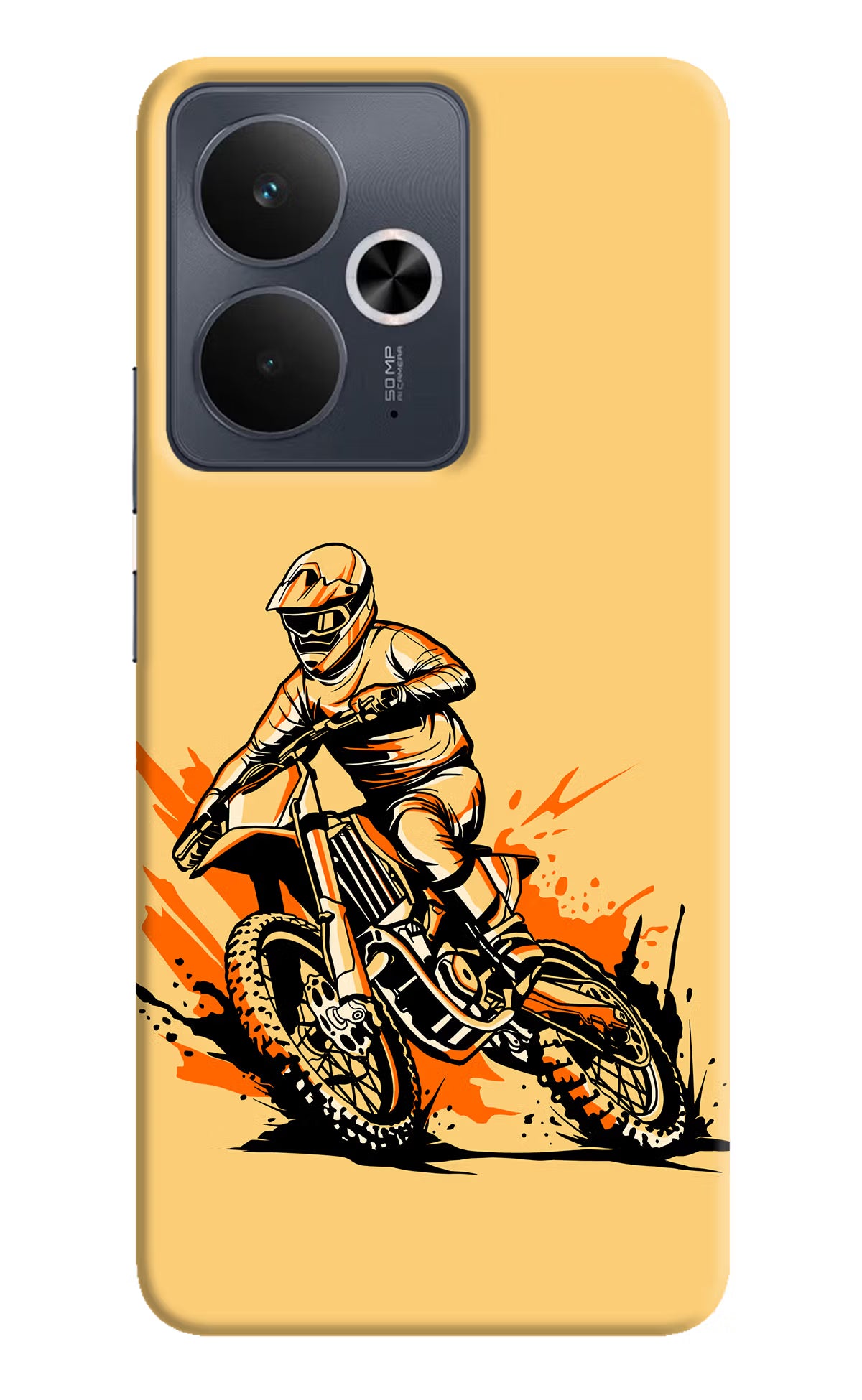 Off-Road Fury Realme 14T 5G Hard Case Back Cover by Casekaro