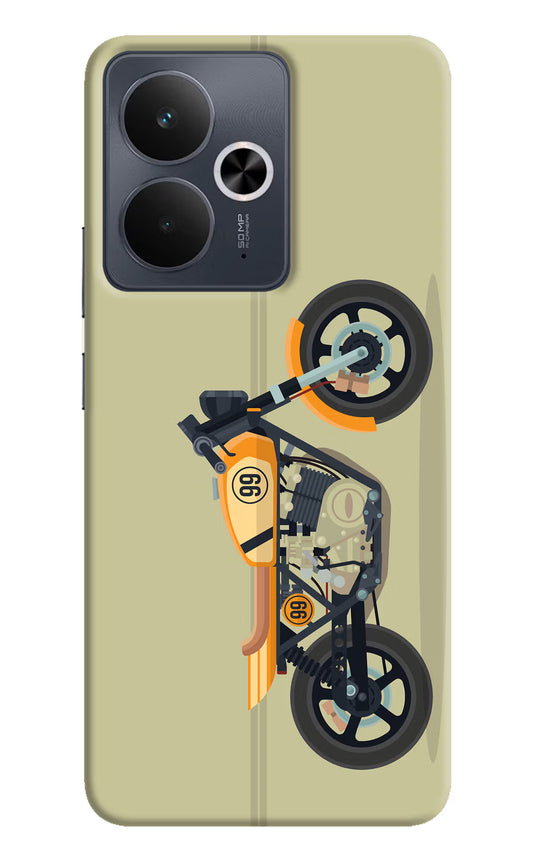 Vertical Speedster Realme 14T 5G Hard Case Back Cover by Casekaro