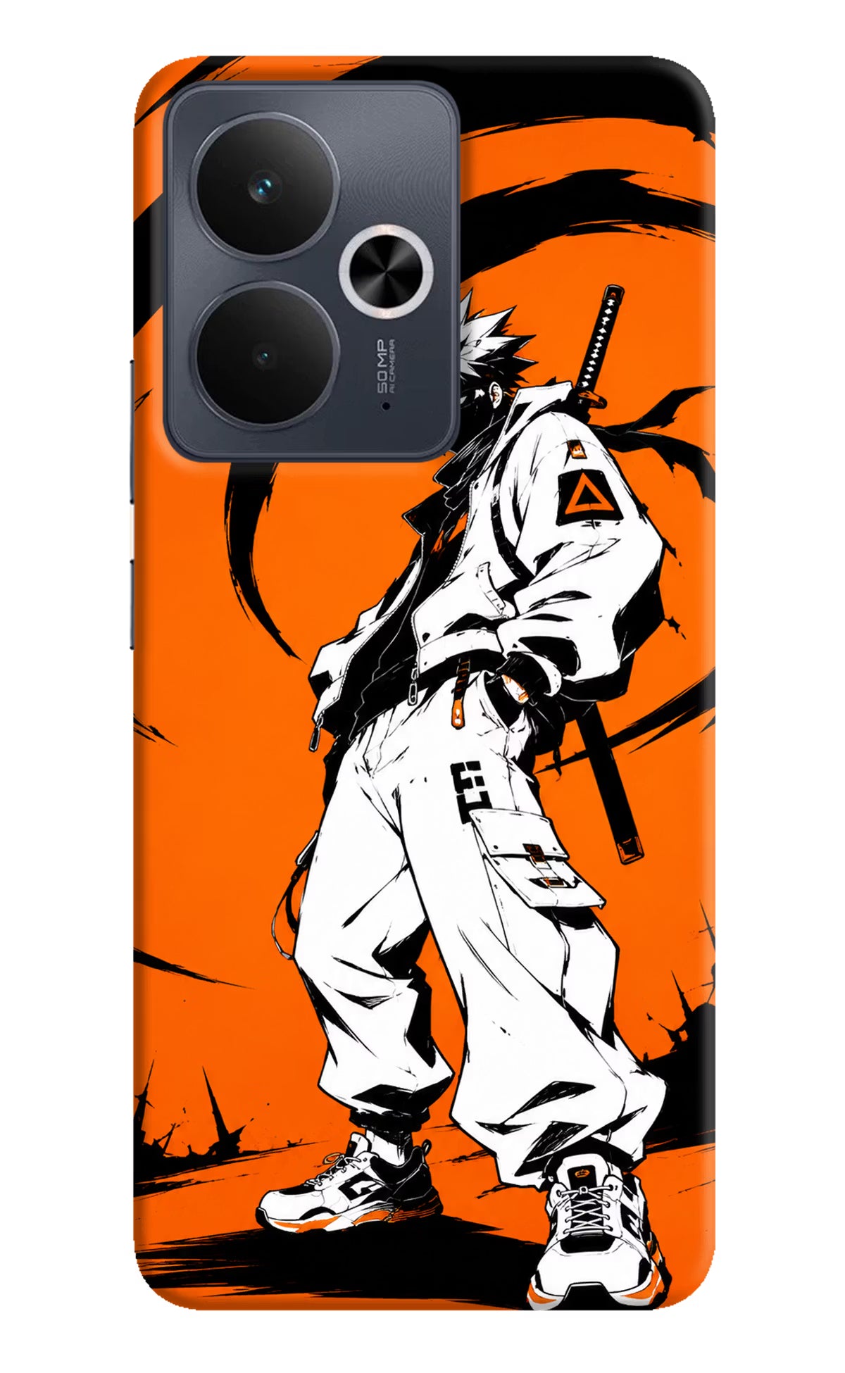 Street Samurai  Realme 14T 5G Hard Case Back Cover by Casekaro