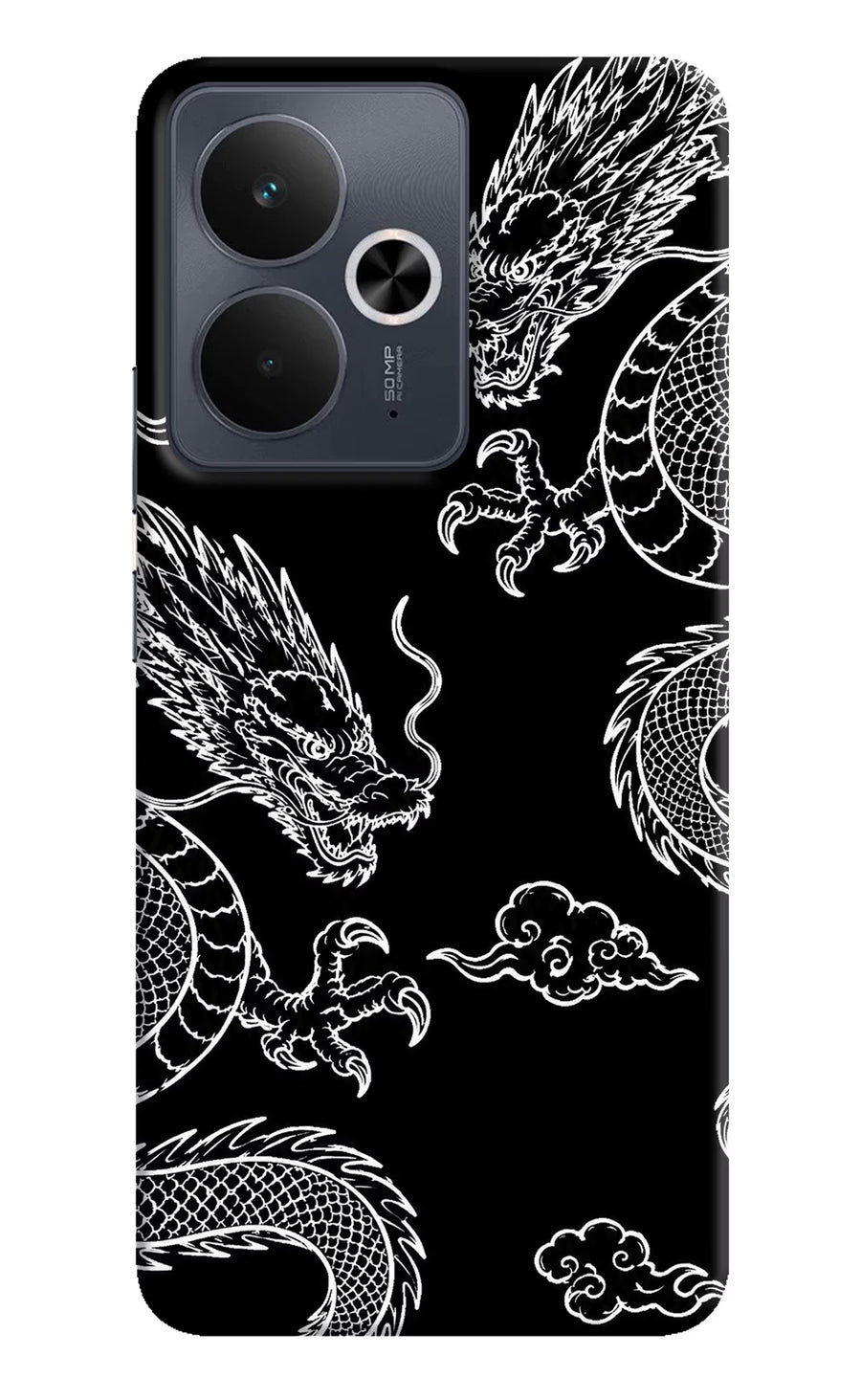 Twin Dragons Realme 14T 5G Back Cover, Hard case
