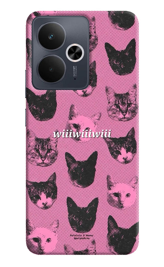 Pink Cats Realme 14T 5G Hard Case Back Cover by Casekaro