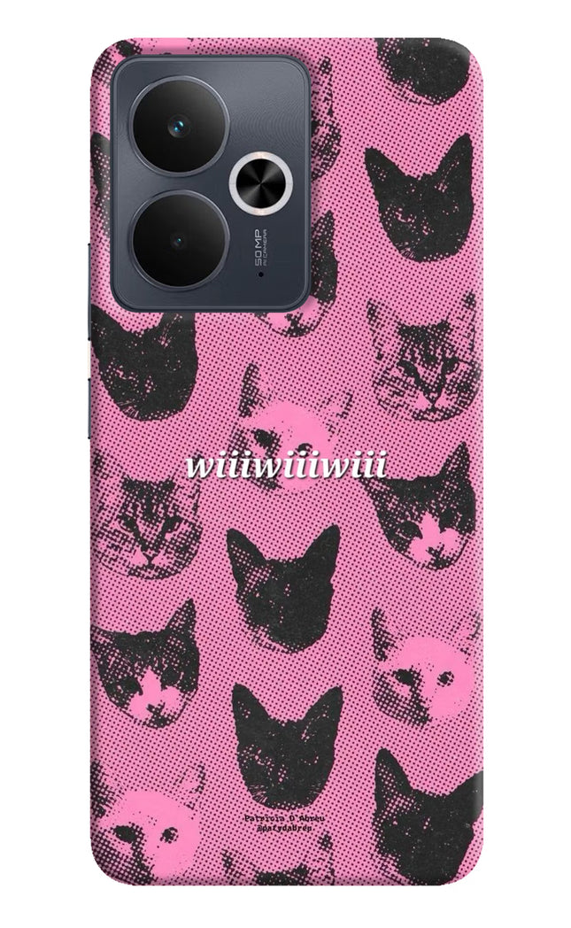 Pink Cats Realme 14T 5G Hard Case Back Cover by Casekaro