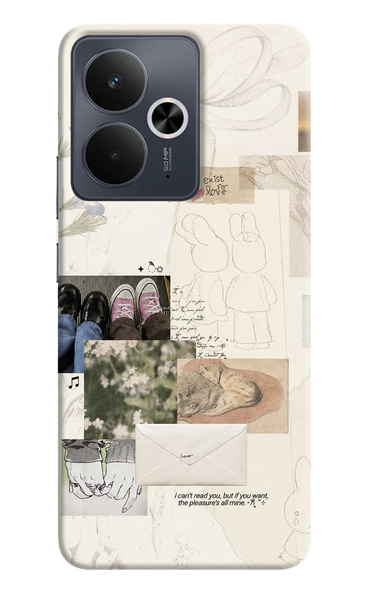 Soft Aesthetic Realme 14T 5G Hard Case Back Cover by Casekaro