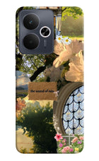 Rain Realme 14T 5G Hard Case Back Cover by Casekaro
