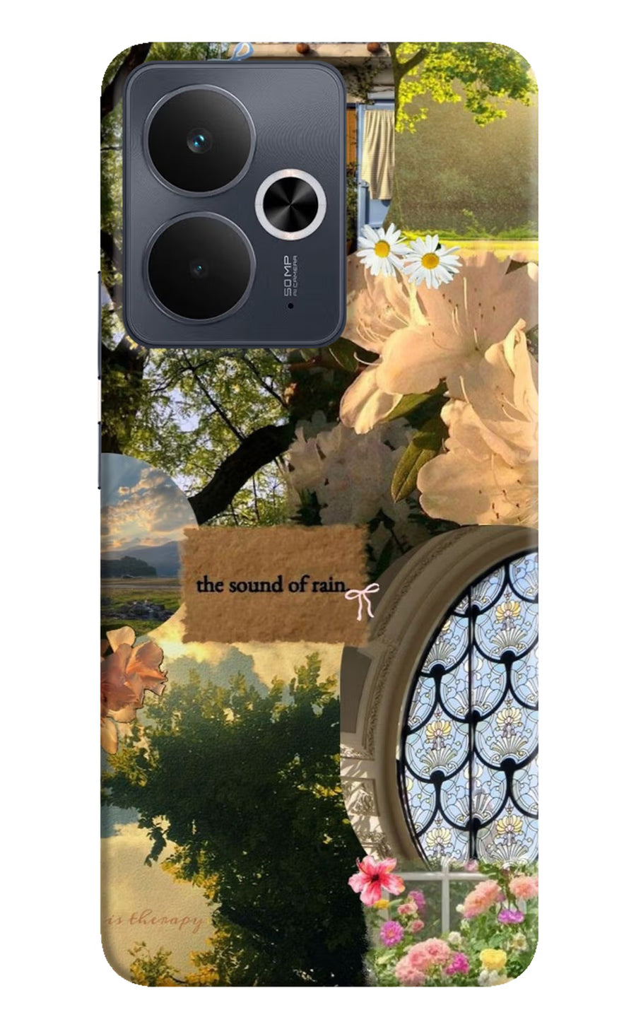Rain Realme 14T 5G Back Cover, Hard case