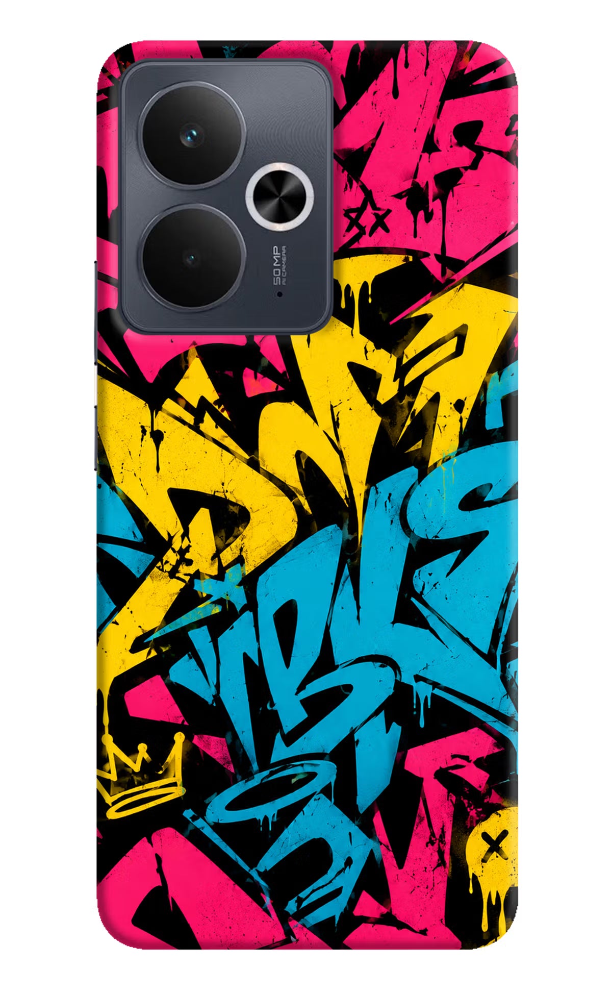 Graffiti Vibe Realme 14T 5G Back Cover