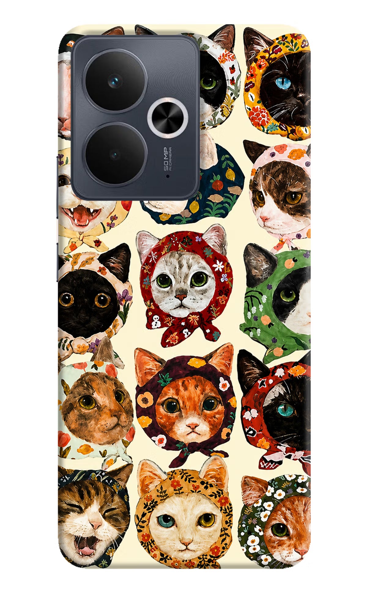 Cool Cat Realme 14T 5G Back Cover
