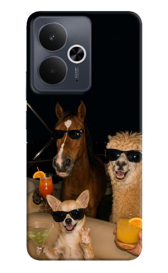 Party Squad Realme 14T 5G Hard Case Back Cover by Casekaro