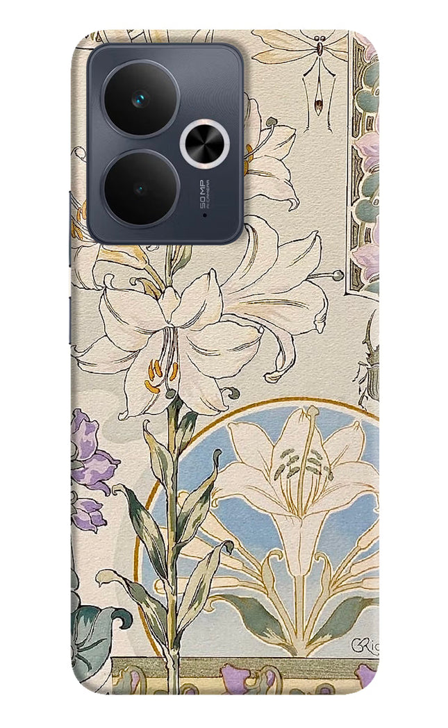 White Lily Realme 14T 5G Hard Case Back Cover by Casekaro