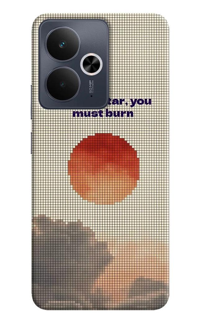 Pixel Sun Realme 14T 5G Hard Case Back Cover by Casekaro