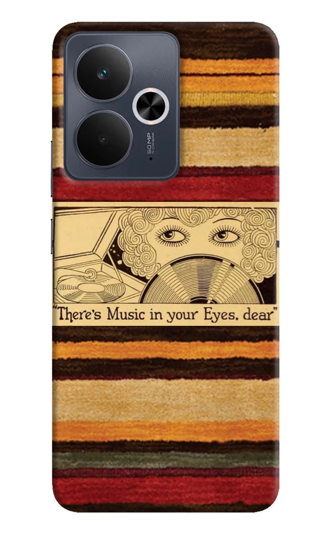 Vinyl Stripes Realme 14T 5G Hard Case Back Cover by Casekaro