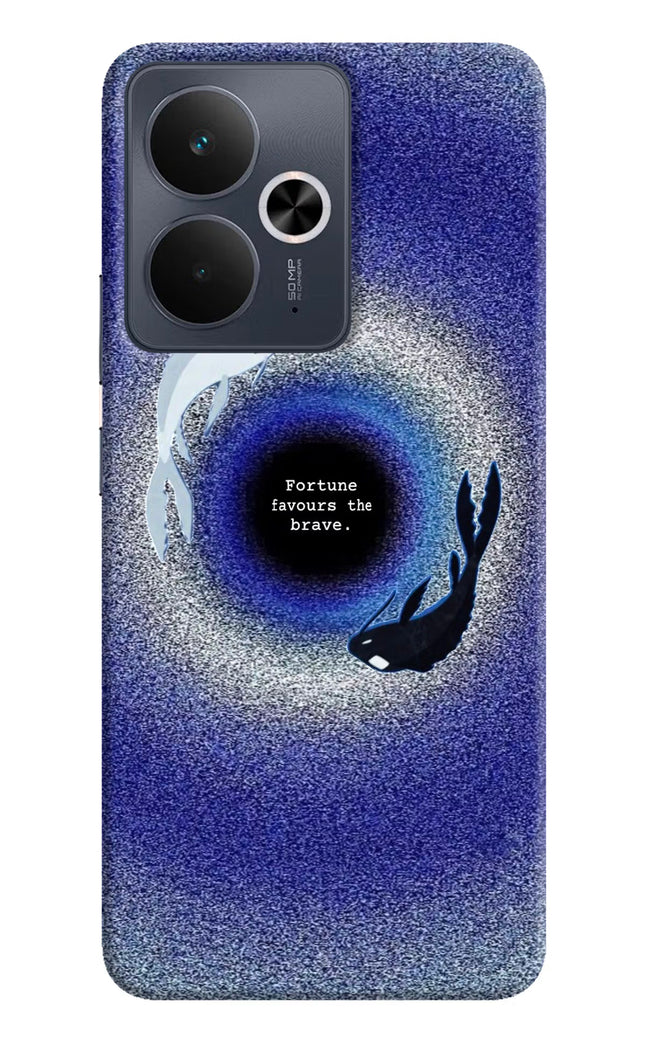 Dark Koi Realme 14T 5G Hard Case Back Cover by Casekaro