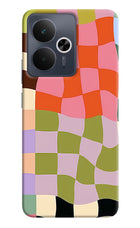 Wavy Grid Realme 14T 5G Hard Case Back Cover by Casekaro