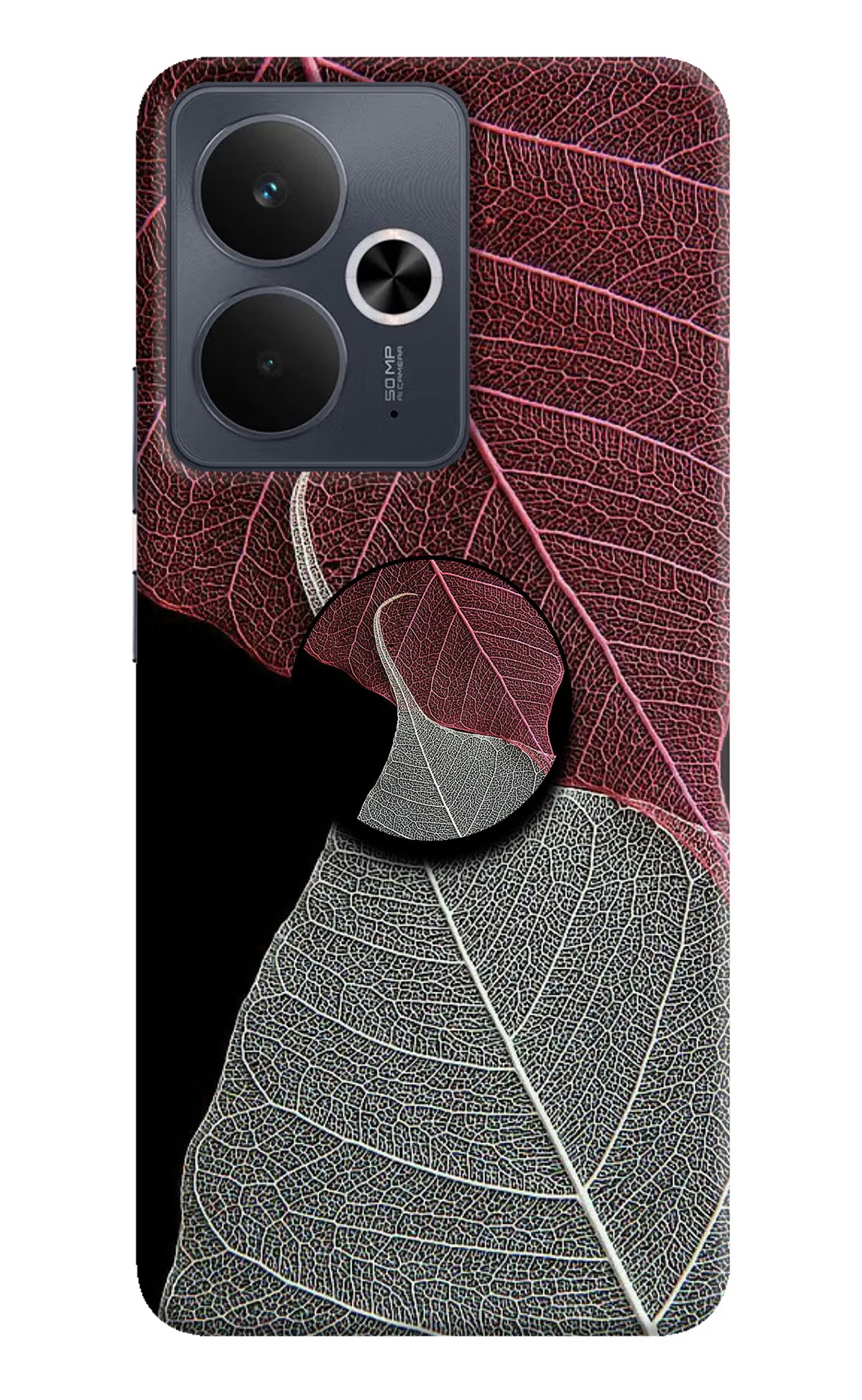 Leaf Pattern Realme 14T 5G Pop Case by Casekaro