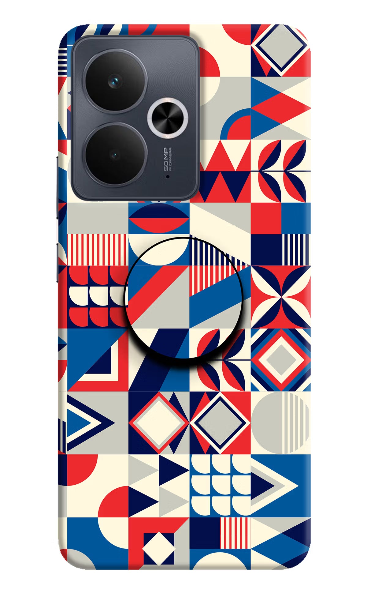 Colorful Pattern Realme 14T 5G Pop Case by Casekaro