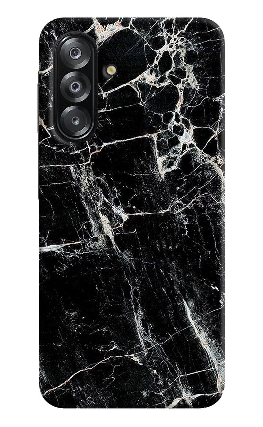 Black Marble Texture Samsung A26 Hard Case Back Cover by Casekaro