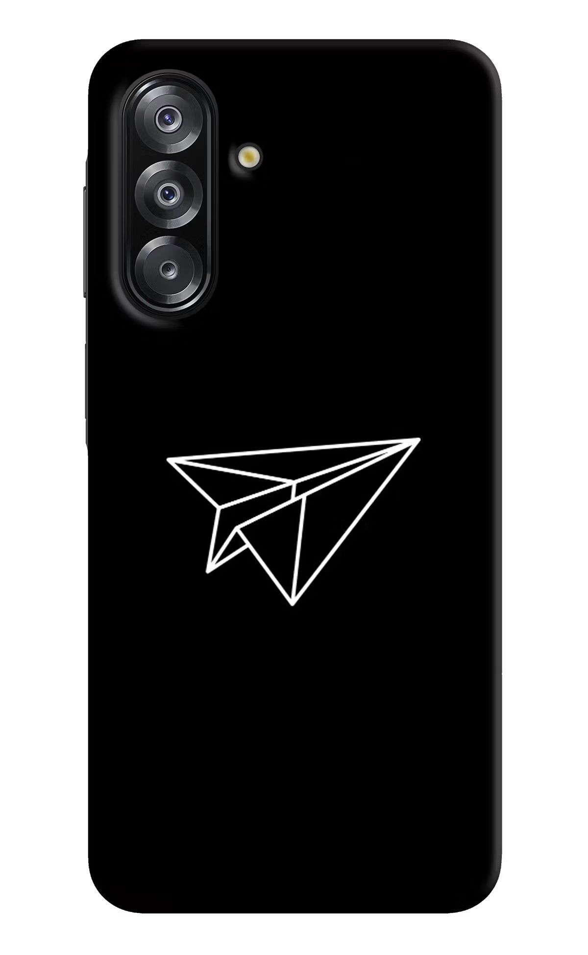 Paper Plane White Samsung A26 Hard Case Back Cover by Casekaro