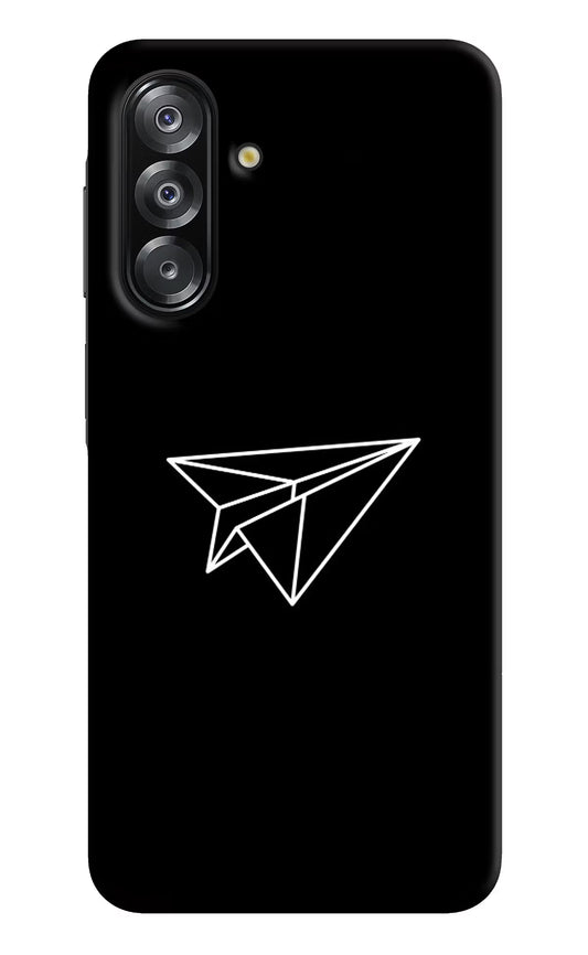 Paper Plane White Samsung A26 Hard Case Back Cover by Casekaro