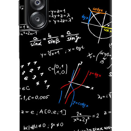 Mathematics Formula Samsung A26 Hard Case Back Cover by Casekaro