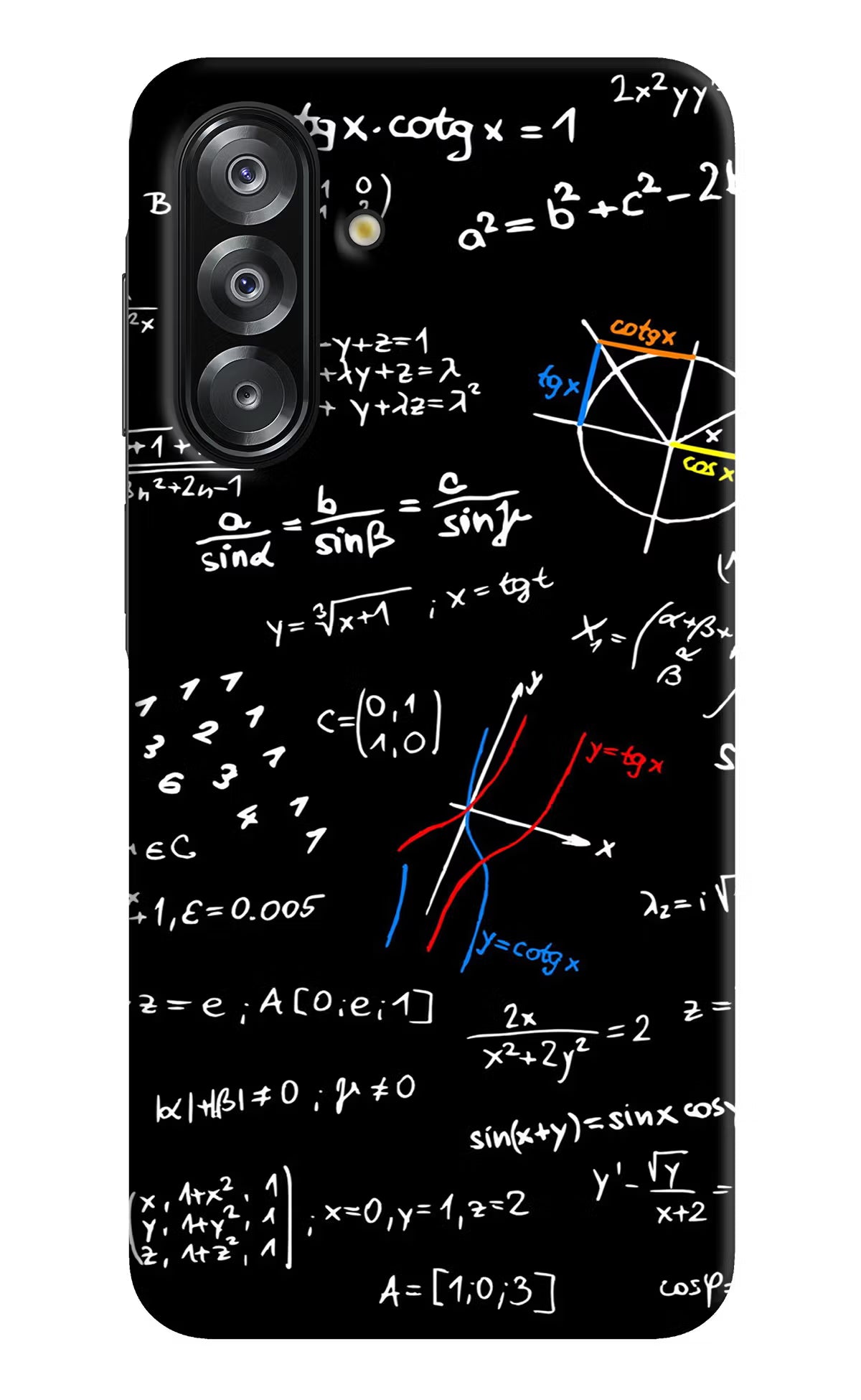 Mathematics Formula Samsung A26 Hard Case Back Cover by Casekaro