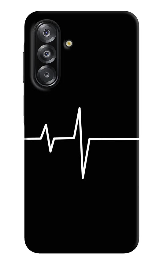 Heart Beats Samsung A26 Hard Case Back Cover by Casekaro