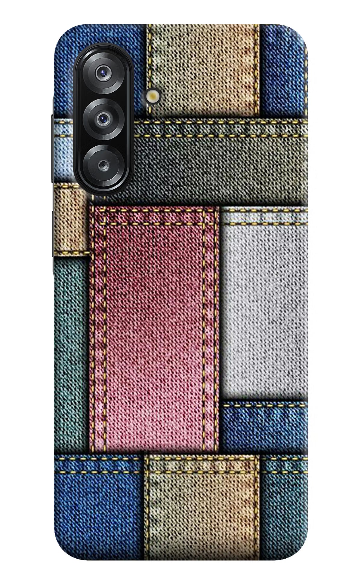 Multicolor Jeans Samsung A26 Hard Case Back Cover by Casekaro